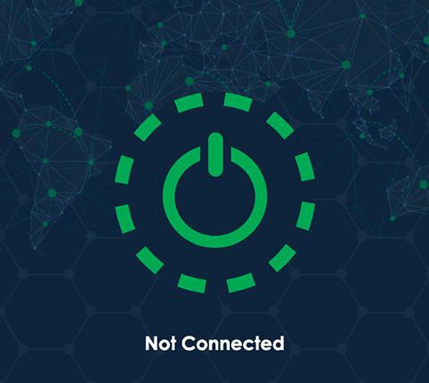 PureVPN connect step 1, tap on button to connect to VPN PureVPN connect step 1, tap on button to connect to VPN